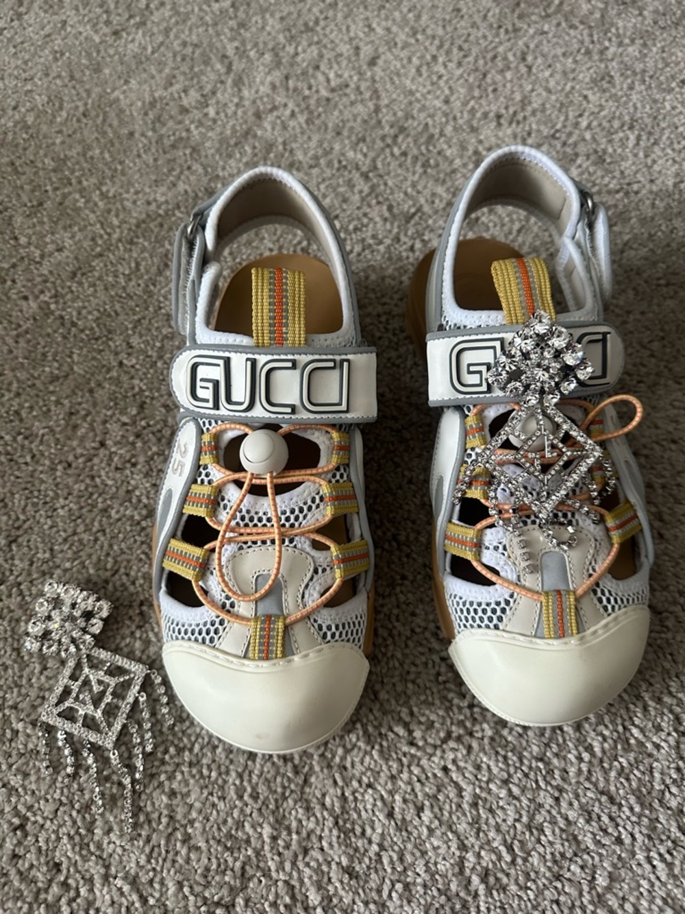 Gucci Tinsel Sport Sandals - Picture 3 of 7
